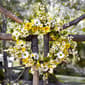 Melrose 24in. Mixed Daisy Floral Wreath - image 3