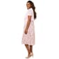 Womens Harper 241 Sheer Drape Floral Jacket Dress - image 4