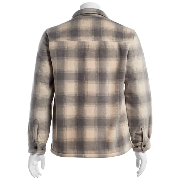 Young Mens Architect® Jean Co. Sherpa Lined Jacket - Grey/Cream