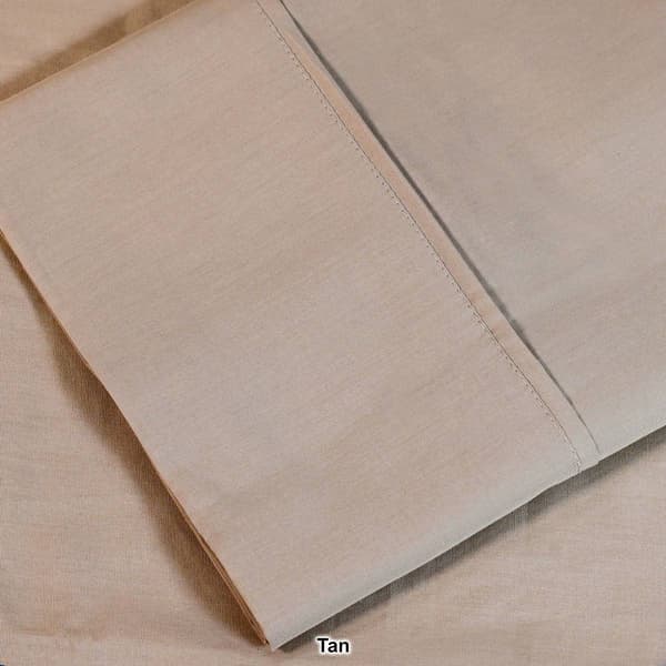 Superior 300TC Cotton Percale Pillowcase - Set of 2