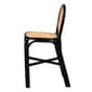 bali & pari Monaco Modern Bohemian Mahogany Wood Counter Stool - image 3