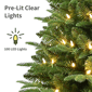 Puleo International Warm White LED Fraser Fir Christmas Tree - image 4