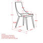 Worldwide Homefurnishings Modern Side Chairs - Set of 2 - image 7