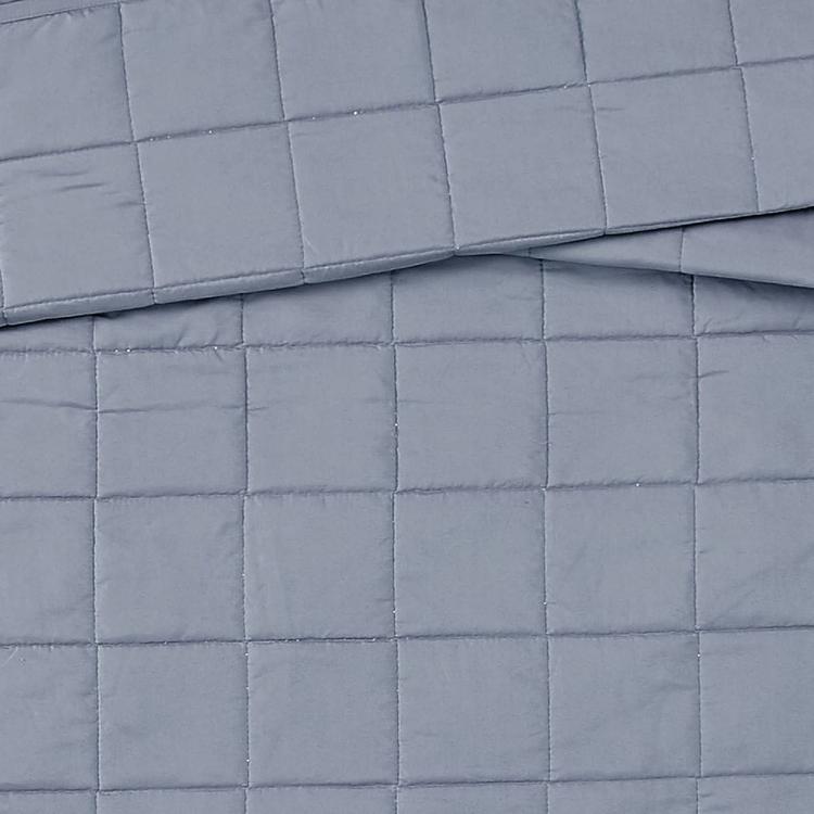 London Fog Garment Wash Solid 180 Thread Count Quilt Set