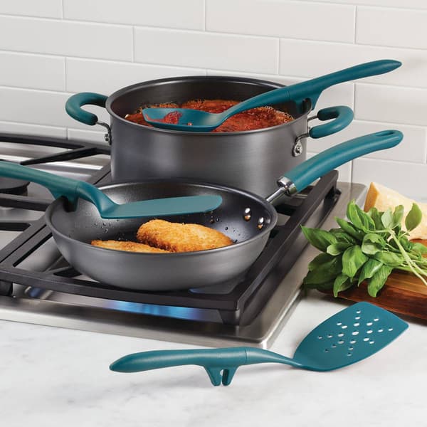 Rachael Ray 6pc. Lazy Tool Kitchen Utensils Set - Teal