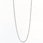 Design Collection Silver Plated 24in.  Chain Necklace - image 1