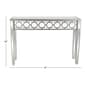 9th & Pike® Silver Glam Wood Console Table - image 5