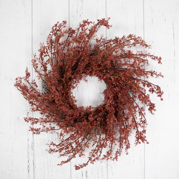 Northlight Seasonal Fall Burgundy Berry Artificial Wreath