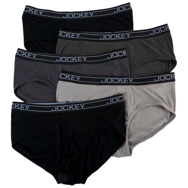 Mens Jockey(R) 5pk. Lightweight Briefs