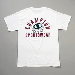 Mens Champion Short Sleeve Classic Graphic Tee