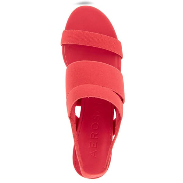 Womens Aerosoles Chara Elastic Strap Heeled Sandals