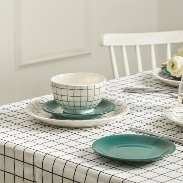 Stone Lain Ash 12pc. Stoneware Dinnerware Set