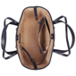 True Religion Frayed Denim Horseshoe Tote With Removable Wristlet - image 7