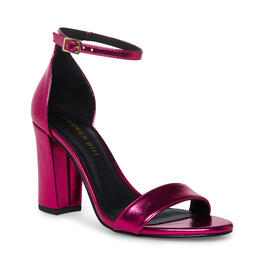 Womens Madden Girl Beella Sling Back Sandals - Hot Pink Metallic