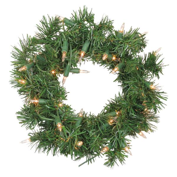 Northlight Seasonal 10in. Deluxe Windsor Pine Christmas Wreath - image 