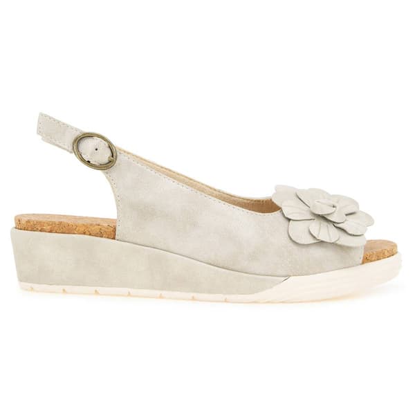 Womens JBU Rosetta Slingback Wedge Sandals