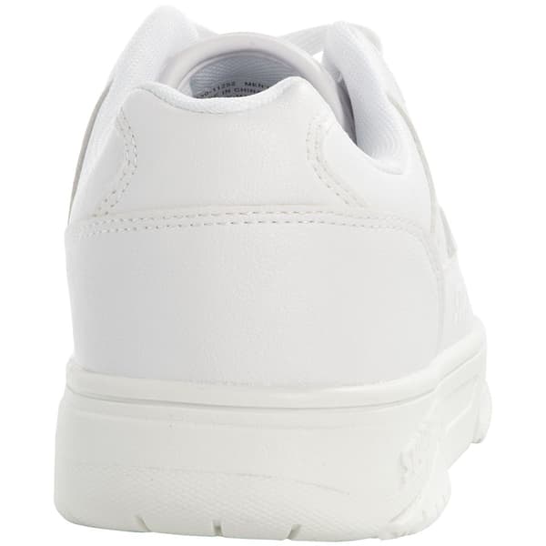 Mens Starter® Fastbreak Low X White Monochrome Athletic Sneakers