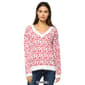 Womens White Mark Leopard Sweater - image 6