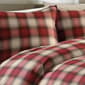 Eddie Bauer Navigation Plaid Red Comforter Set - image 3