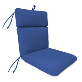 Jordan Solid High Back Cushion - Blue
