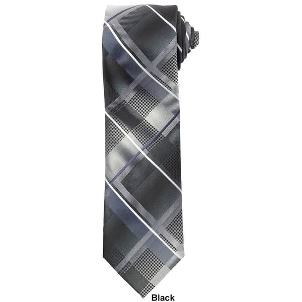 Mens Van Heusen® Plaid with White Stripe Tie