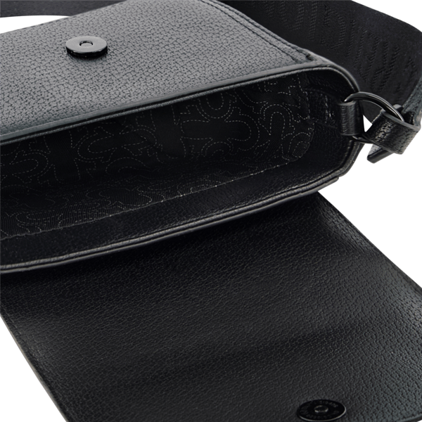 True Religion Mini Flap Dark Hardware Crossbody