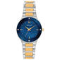 Womens Bulova Millennia Two-Tone Blue Dial Watch - 98R273 - image 1