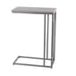9th & Pike® Grey Metal and Wood Contemporary Accent Table - image 3