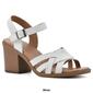 Womens White Mountain Bergen Strappy Sandals - image 7