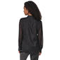 Womens DKNY Long Sleeve Bow Tie Neck Studded Button Front Blouse - image 2