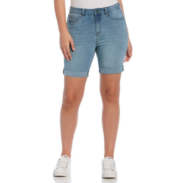 Womens Rafaella&#40;R&#41; Denim Bermuda Shorts - image 