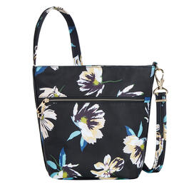 Travelon Anti-Theft Addison Floral Print Bucket Bag