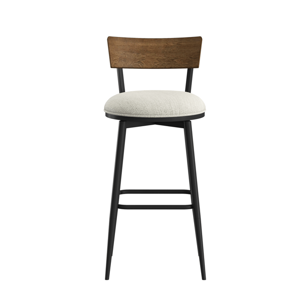 HH2 Home Southbridge Metal Swivel Adjustable Height Stool
