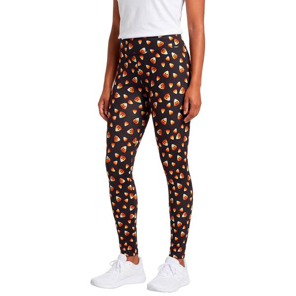 Womens Runway Ready Candy Corn Halloween Leggings - image 