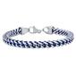 Mens Gentlemen's Classics&#40;tm&#41; Stainless Steel Two-Tone Link Bracelet - image 1