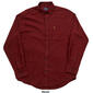 Mens IZOD&#174; Solid Flannel Shirt - image 4