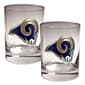 NFL Los Angeles Rams 2pc. 14oz. Rocks Glass Set - image 1