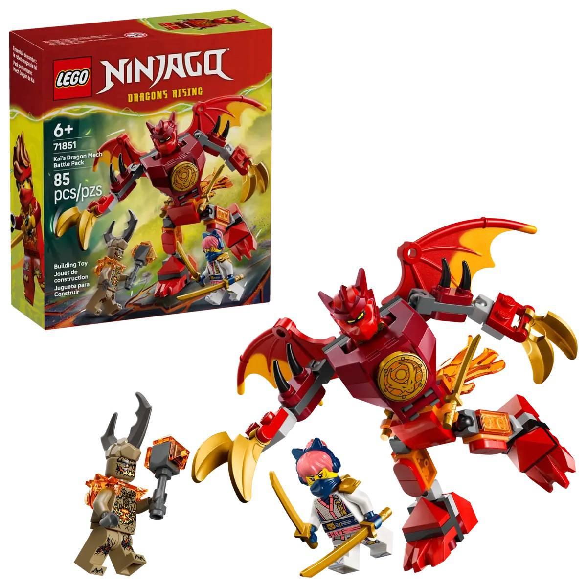 Open Video Modal for LEGO(R) Ninjago(R) Kai''s Dragon Mech Battle Pack Building Kit
