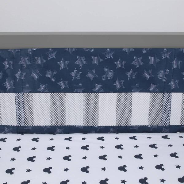 Disney Mickey Mouse Hello World Secure Me Crib Liner