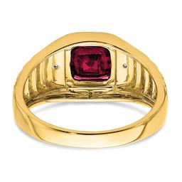 Mens Gentlemen’s Classics™ 14kt. Gold 2 1/2ctw. Ruby Ring