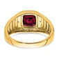 Mens Gentlemen&#8217;s Classics&#8482; 14kt. Gold 2 1/2ctw. Ruby Ring - image 5