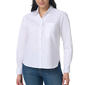 Womens Gloria Vanderbilt Livia Solid Casual Button Down - image 1