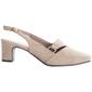 Womens Easy Street Choice Suede Slingback Pumps - image 2