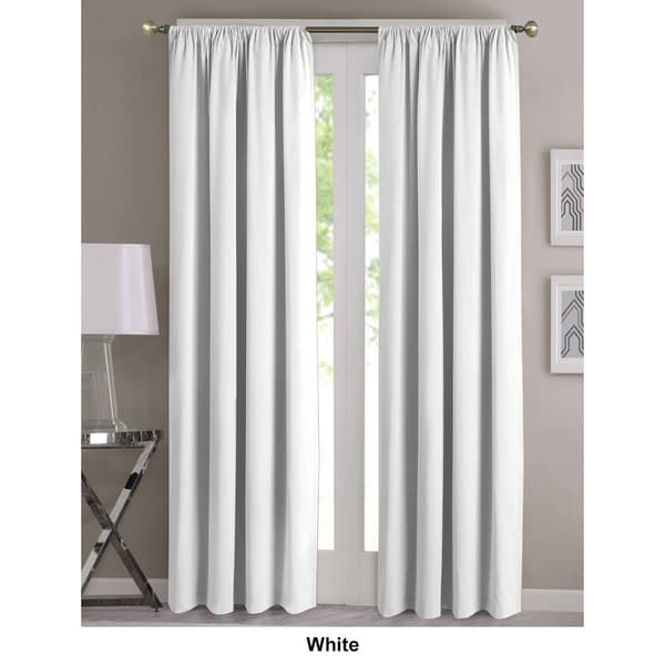 Solid Twill Curtain Panel