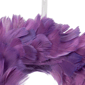 Northlight 10in. Layered Purple Feather Christmas Wreath - image 6