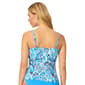Womens Leilani Bamboo Beach Belize Paisley Tankini Swim Top - image 2