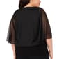 Plus Size MSK Sparkle Dolman Sleeve Banded Bottom Blouse - image 2