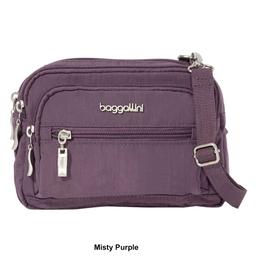 Baggallini Triple Zip Crossbody