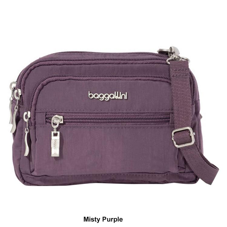 Baggallini Triple Zip Crossbody