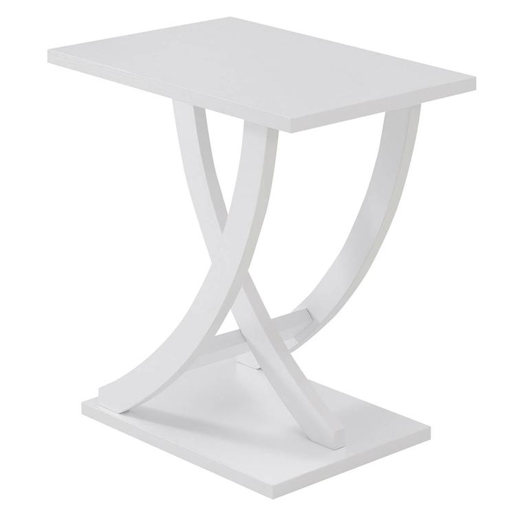 Convenience Concepts Newport Criss-Cross Chairside End Table